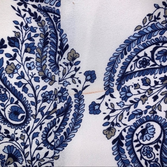 Lulu’s Taj Mahal Tour Blue Paisley Shift Dress NWT - Picture 7 of 9